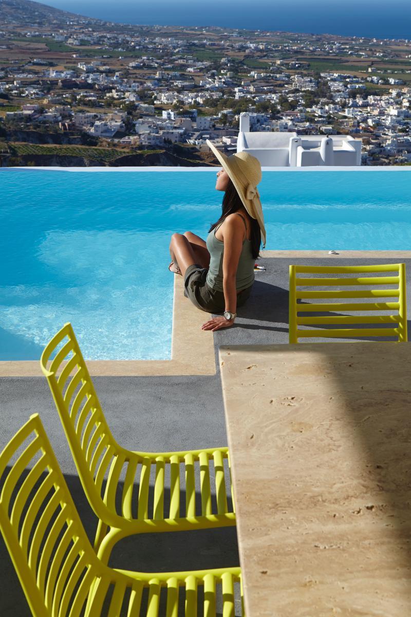 North Santorini A Luxury Spa Hotel Pýrgos Buitenkant foto