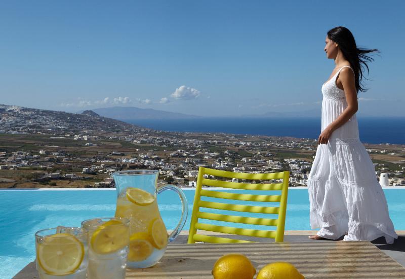 North Santorini A Luxury Spa Hotel Pýrgos Buitenkant foto